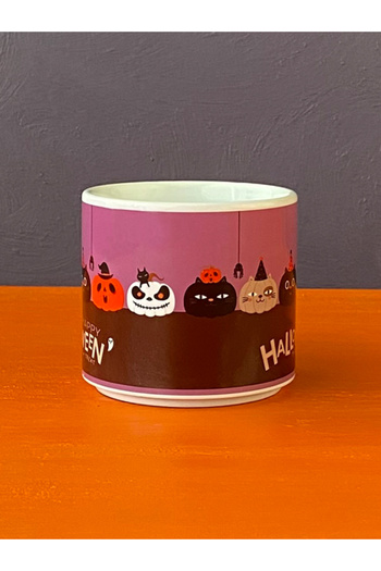 Hepsi Enteresan Happy Halloween Cat t Mug, Halloween Mug, Cat Mug
