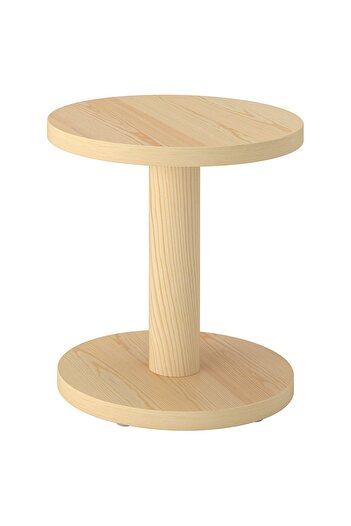 Stockholm 2025 Side table, pine veneer natural, 40 cm