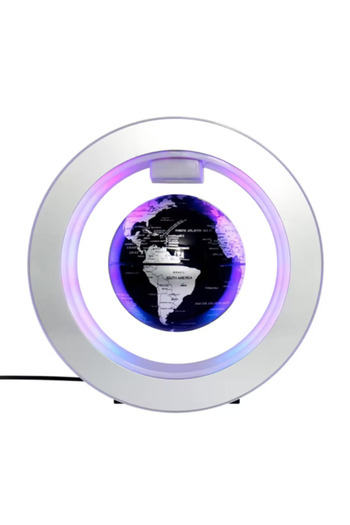 Generic Black floating round globe