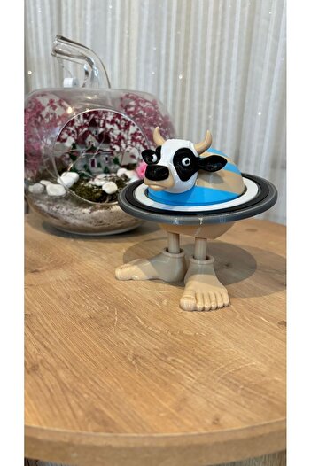 glowfit La Vaca Saturno Saturnita Brainrot Figure 3D Figure Made of Healthy Petg Material
