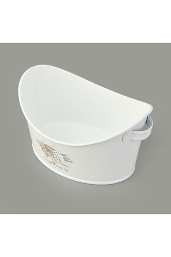 EVSTYLE Kayık Bread Bowl - White - 24X18.5 cm
