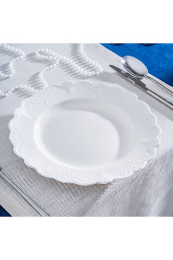 MATMEL King Serving Plate - Off White - 27 cm