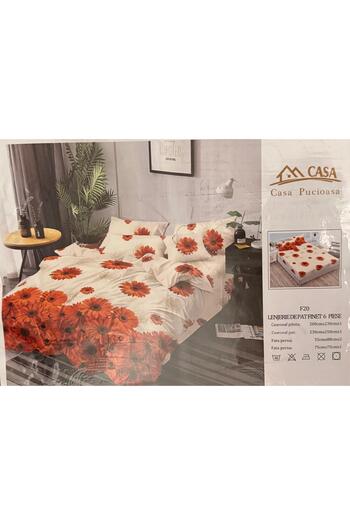 Casa Pucioasa Finet Bed Linen, 6 Piece Set