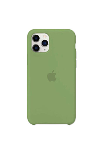 Apple Silicone Case for iPhone 11 Pro, Green