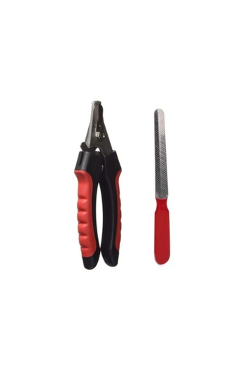 Doty Professional Nail Clipper and File Set for Pets, Easy and Practical, Stainless Steel, Durable
