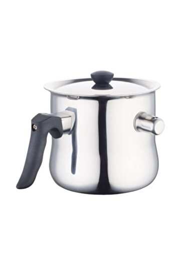 Bohmann Milk Pot 3 liters with Lid + Whistle Stainless Steel