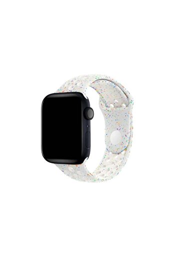 Apple Watch Strap Silicone Sport Pure Platinum 38/40/41mm