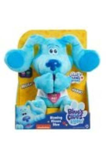 Blue’s Clues Interactive Plush Toy, Blues Clues and You, Blowing Kisses Blue