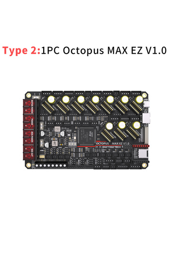 Choice1 Type 2 BIGTREETECH Octopus MAX EZ V1.0 BTT Motherboard Upgrade Octopus Pro 3D Printer Parts TMC5160