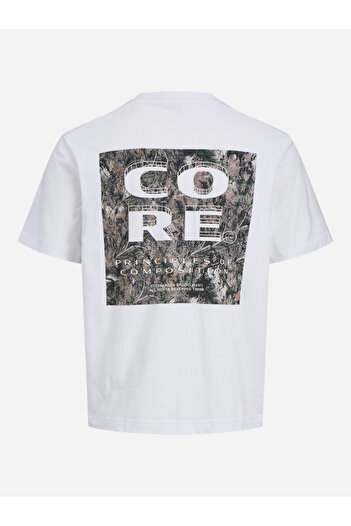 Jack & Jones JCOSTANCE Graphic Crew Neck T-Shirt