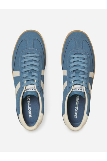 Jack & Jones Men Teal Lace Up Suede Sneakers