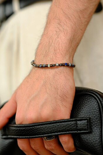 dergah tesbih Natural Reflection Series Sapphire Bracelet