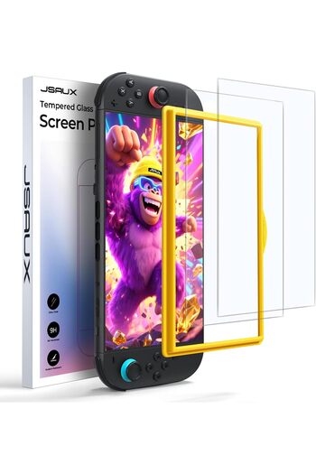 jsaux 2-Pack Anti-Glare Screen Protector for Nintendo Switch 2