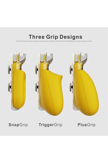 Skull & Co. GripCase Lite Bundle: A Comfortable Protective Case with Replaceable Grips for Nintendo