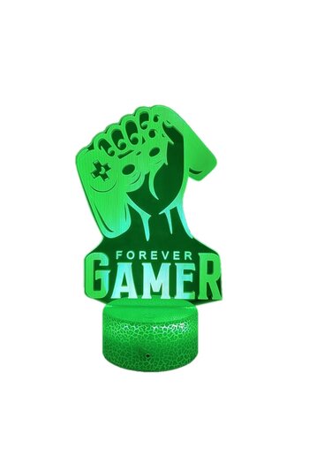 LEBLOU Gamer Forever LED 3D Night Lamp