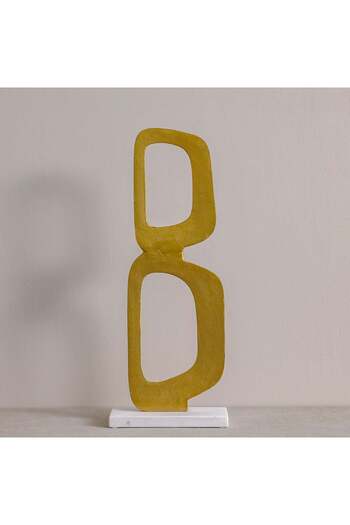 Danube Home Stark Aluminium Leaf Sculpture – Modern Elegant Decorative Art for Home, Office & Garden