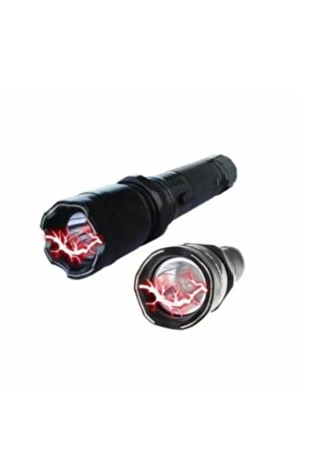 IPF LED self-defense flashlight electric arc with laser
