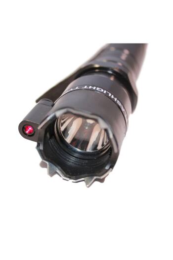 MANEGO ONLINE SALES WLS-288 SVT flashlight with built-in shock and laser, 9000 KV