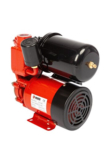 Heber Mini hydrofor Heber®, PS130, 1 L, 370 W, 2900 RPM, 230 V, Red/Black