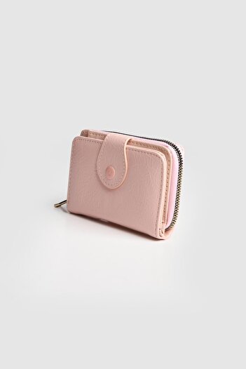 La La'Graccio Paris La'Graccio Paris Women's Bohom Soft Leather Handy Wallet Powder