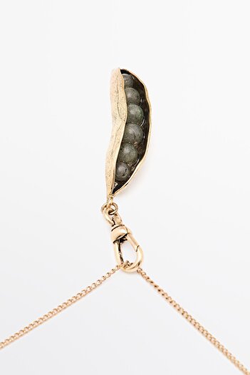 Massimo Dutti Pod uçlu zincir kolye