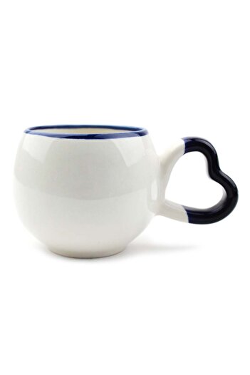 PALTO TASARIM You Are so Sweet Handmade Cream Shiny Amour Mug - Handcrafted Gift Mug Cup
