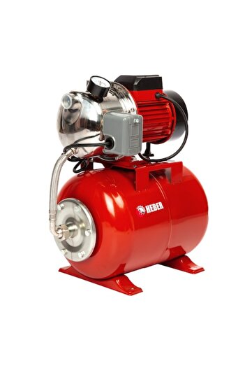 Heber High Power Hydrofor Heber®, AUTOJS80, Cast Iron and Stainless Steel Pump, EPDM Membrane, 5 Bar, 24