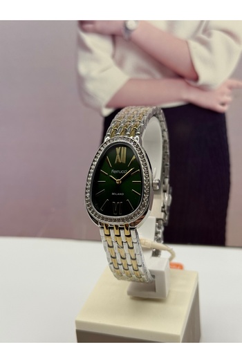 Ferrucci Serpent Style Women's Watch Waterproof with 2 Years Warranty