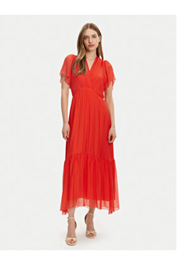 Haveone Women's Summer dress AFF-N006 Orange