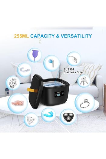 ON Electronics NALACAL Ultrasonic Cleaner for Retainer, Denture, Mouth Guard, Aligner, Whitening Tray