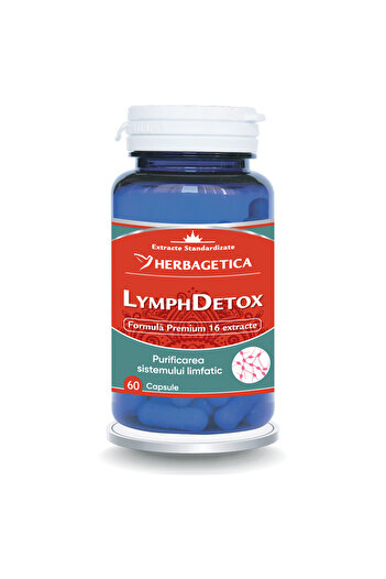 herbagetica Lymph Detox, 60 capsules,