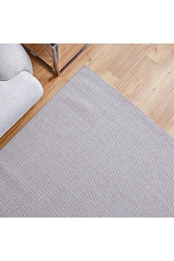 Danube Home Prism Solid Textured Grey Rug 120x180cm – Soft Polyester, Medium Pile, Jute Backing, Dust-Free