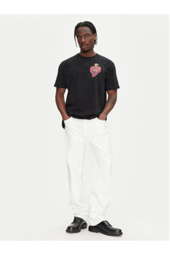 Just Cavalli Men's T-Shirt 78OAHE07 CJ110 Multicolor