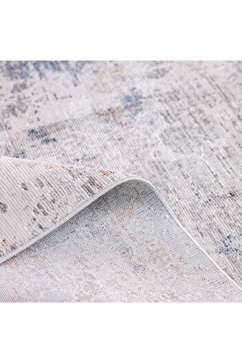 Danube Home Zena Textured Solid Rug Multi-Color 160x230cm – Soft Polyester, Vintage Charm & Modern Look