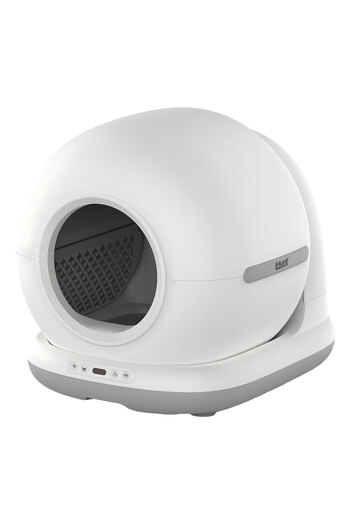 iHunt Litieră inteligentă automata pentru pisici V6, WiFi, UVC Sterilizare Dezodorizare Senzori, App Smart