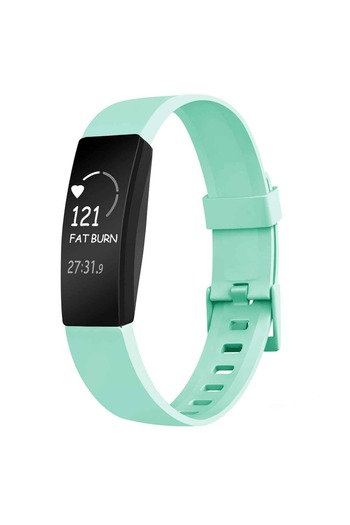 Edman Bracelet Strap for Fitbit Inspire, size L, Mint