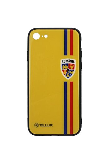 TELLUR FRF Glass Print Tricolor Protective Case for Apple iPhone 8