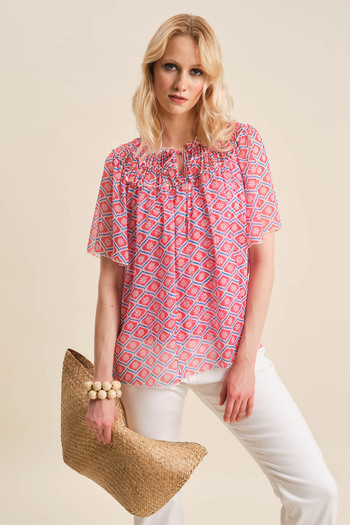 VERDA Patterned blouse