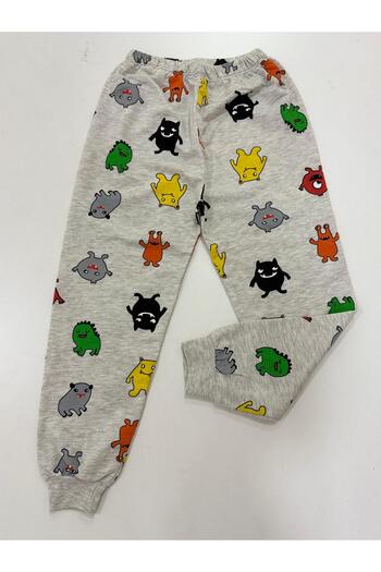 Esterella Boy's Pajama Bottoms / Patterned Children's Sweatpants