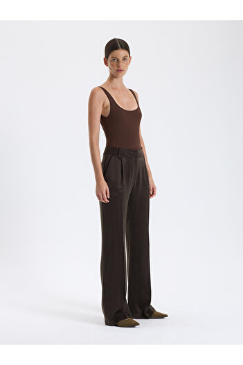 BAQA Dark Brown Palazzo Pants
