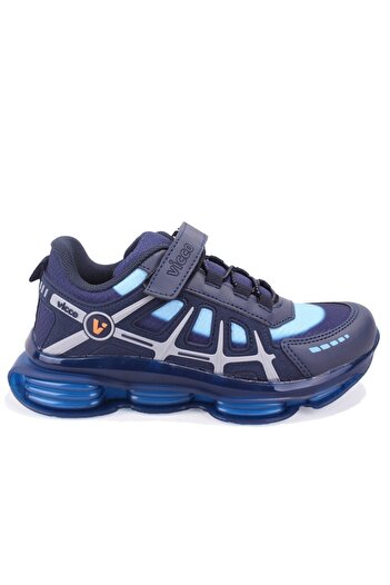 Vicco Kontra 346F25K249 Navy Blue Orthopedic Boys' Sports Shoes
