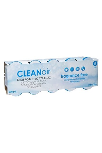 SHOPIENS Set 5 passive dehumidifiers in box Shopiens®, odorless, 5 x 230 gr