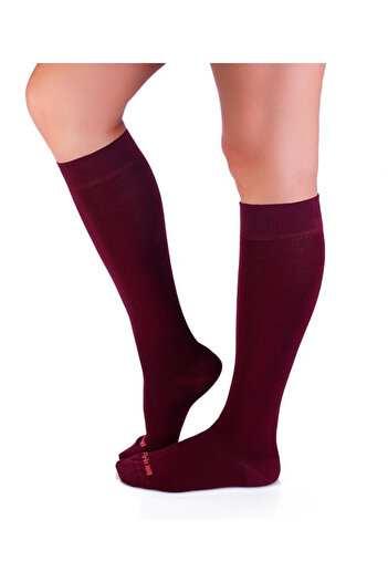 Pirin Hill COMFORT FEET 3/4 bamboo socks Bordeaux