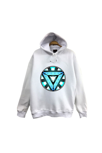 fame-stoned Φούτερ με κουκούλα Reactor - Power Supply, Unisex, 100% βαμβάκι