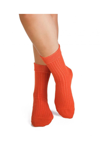 Pirin Hill Thick Orange Wool Socks