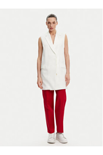 Tommy Hilfiger Women's Chinos WW0WW40504 Red