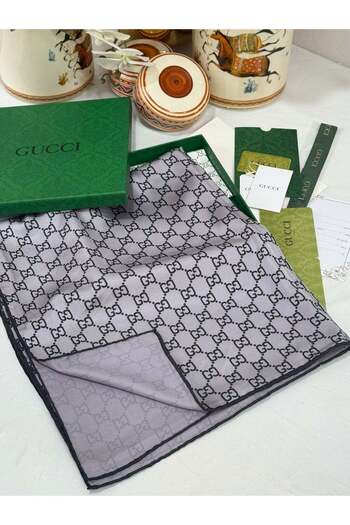 MOD-EXX Imported Double-Sided G. Pearl Voile Silk Shawl