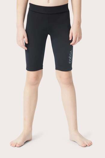 Coega Sunwear Girls Kids Long Swim Shorts - Black