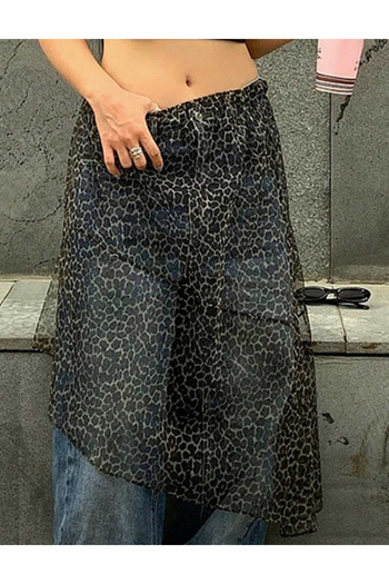 SHEIN skirt, animal print