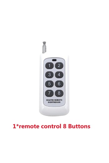 Choice Only 8CH 433MHz Remote Control Learning Code 1527 1000m Long Range Wireless Controller Transmitter f